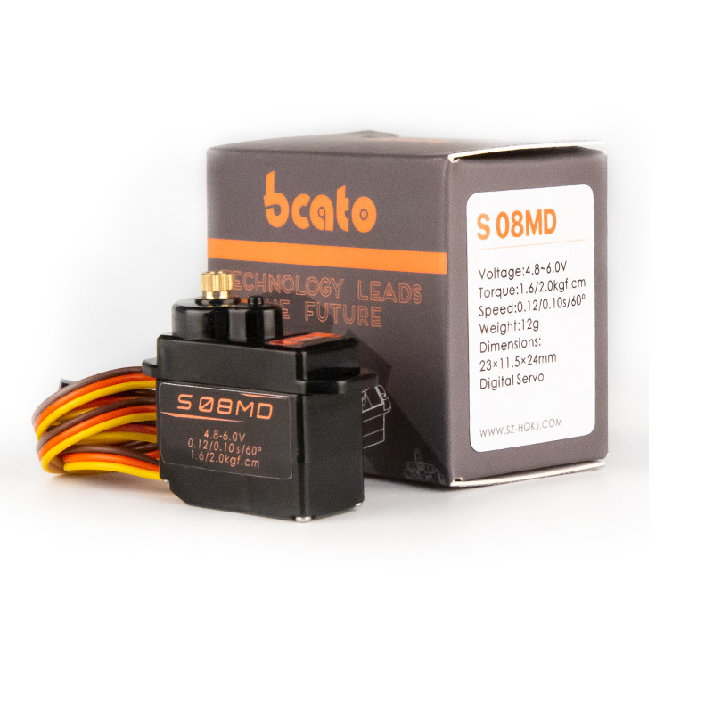 Rc Helicopter Servo - Bcato S08MD 2.4kg Cyfrowe Serwo 12g/