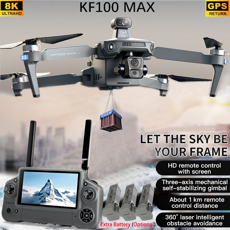 Rc Helicopter Charger - Dron GPS KF100 MAX Kamera 4K