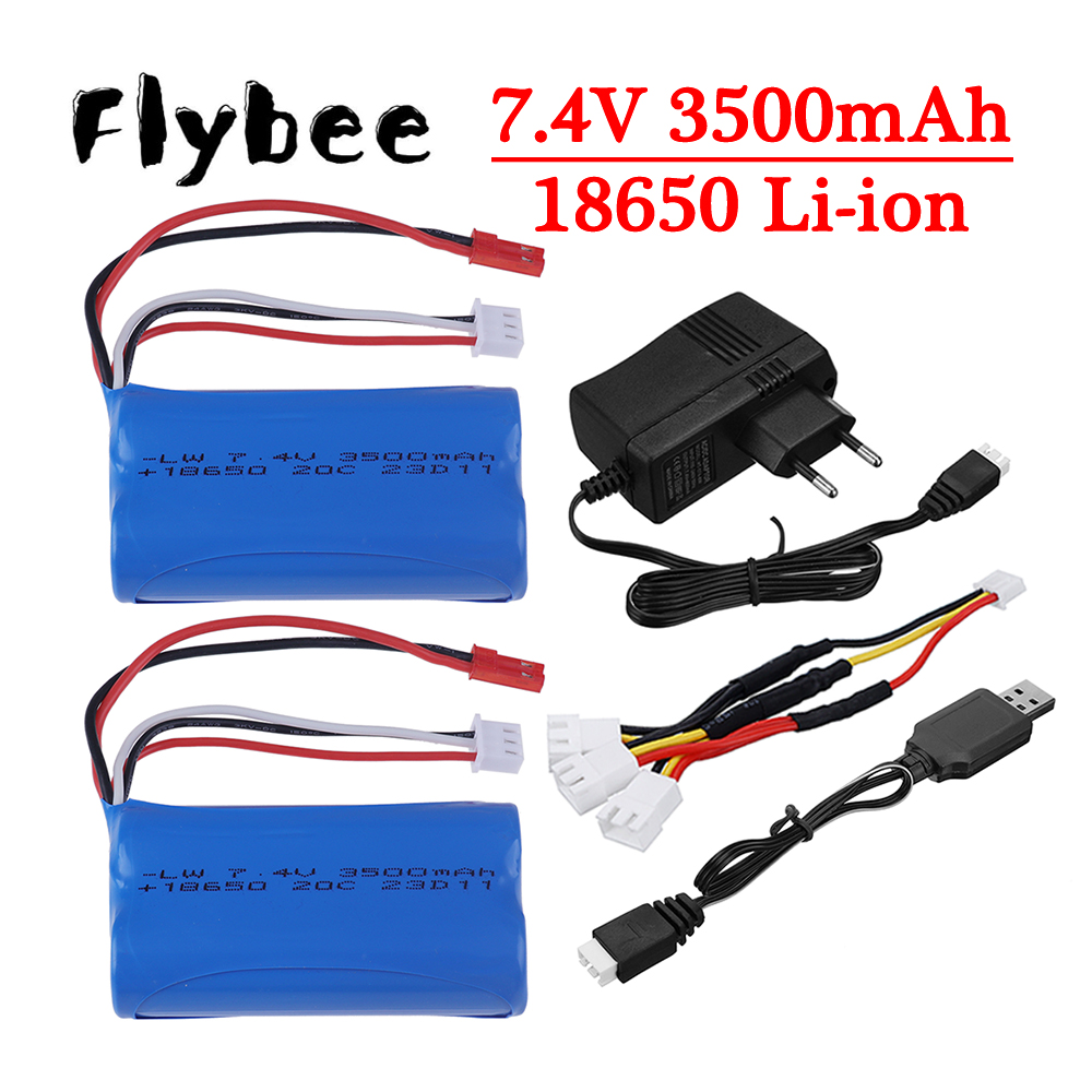 Rc Helicopter Charger - Ulepszony akumulator litowo-jonowy 3000 mAh do