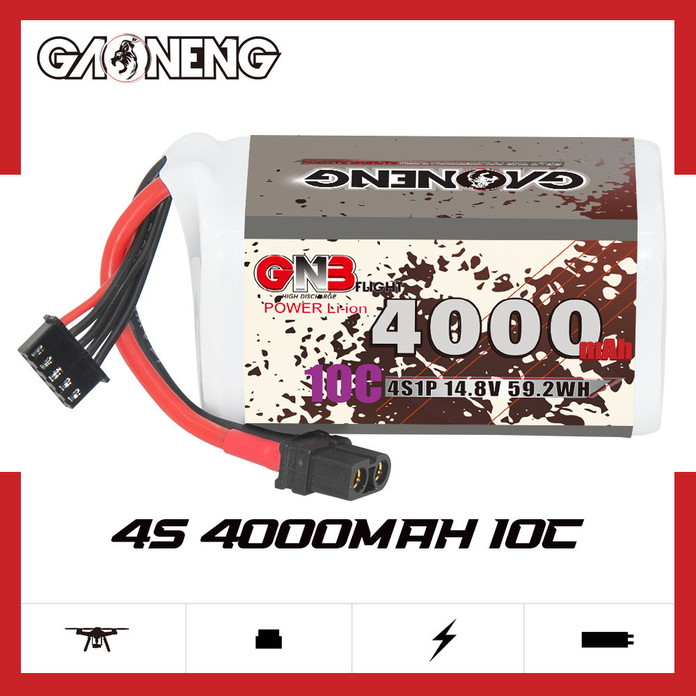 GNB 4000mAh 4S 14.8V 10C 20C z – Rc Helicopter Parts recenzja i cena