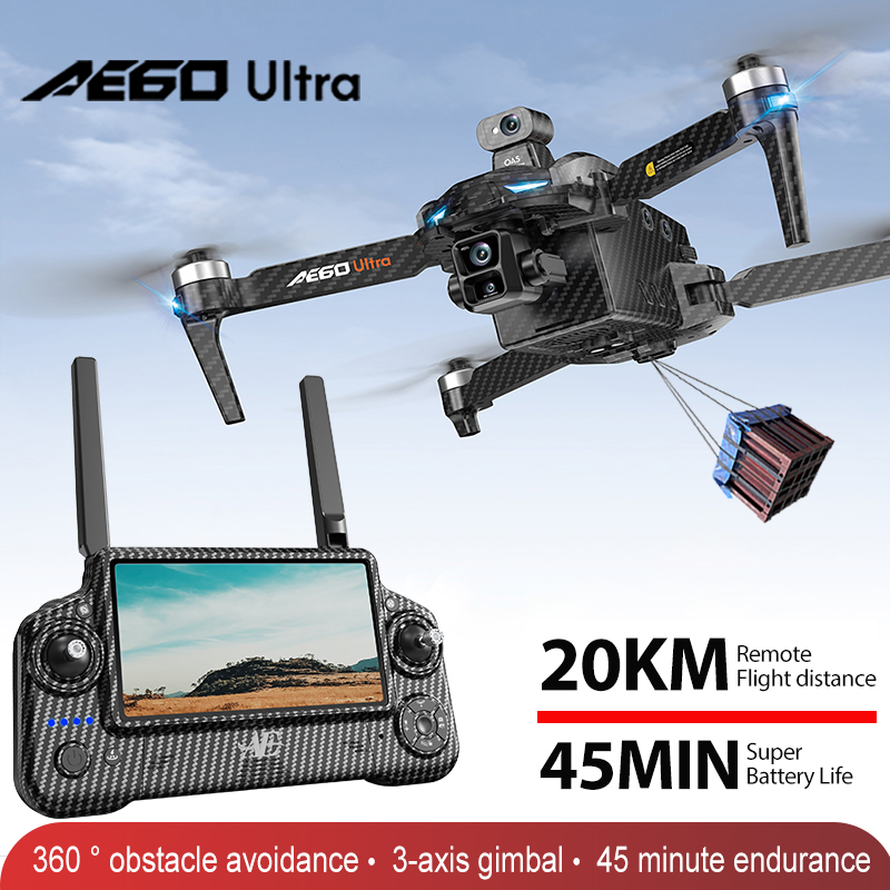 Profesjonalny dron AE60 GPS z  – Rc Helicopter Electric recenzja i cena