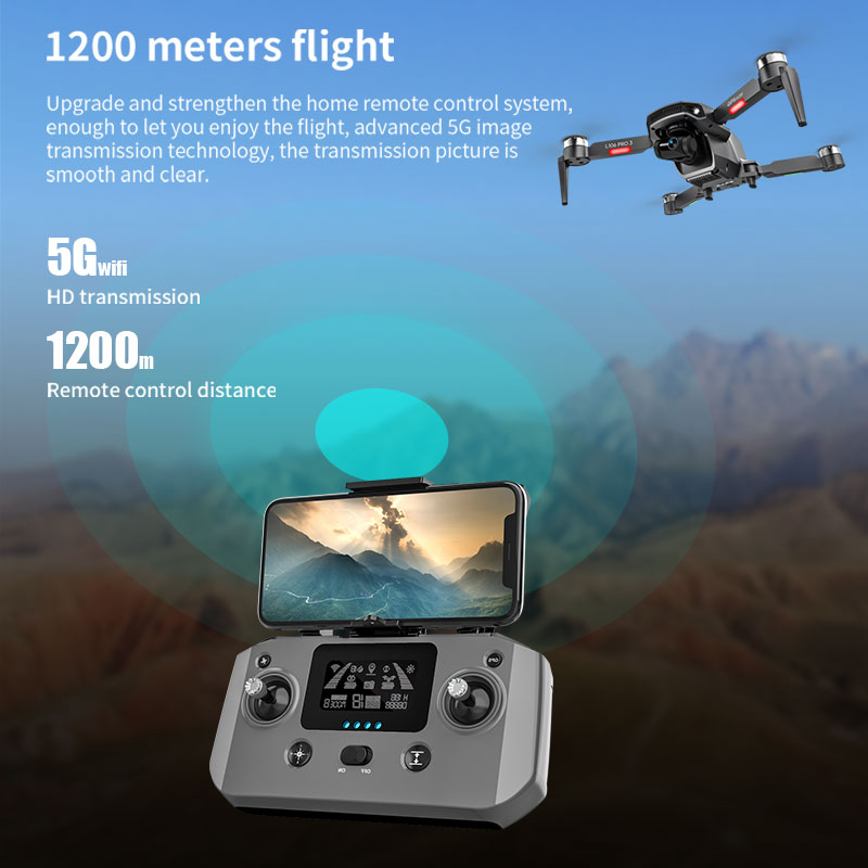 L106 Pro 3 Drone 5G WIFI FPV S – Rc Helicopter Electric recenzja i cena