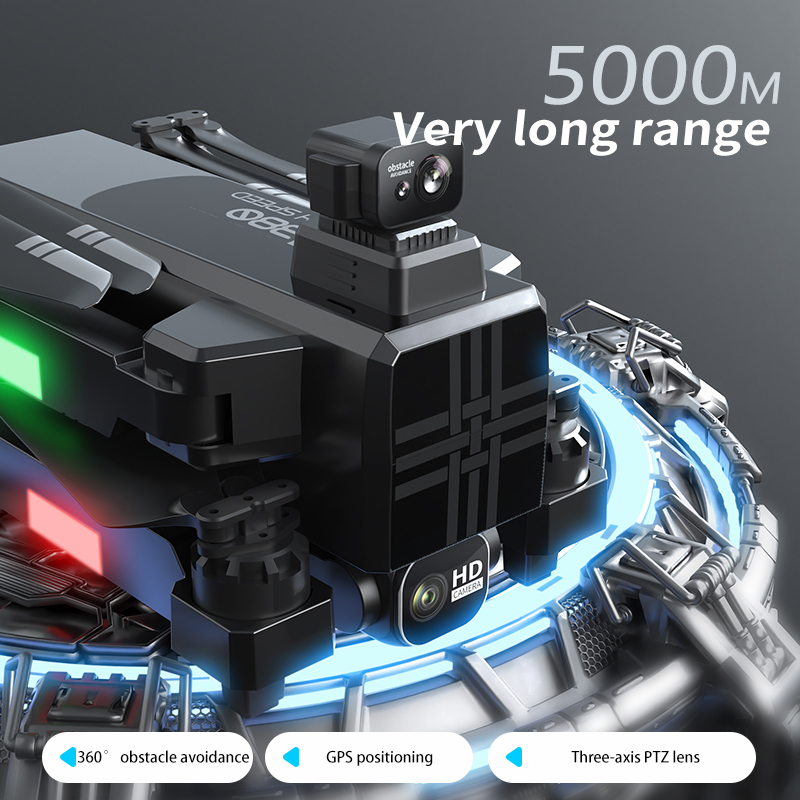 Dron A380 4K HD z trójosiowym  – Rc Helicopter Charger recenzja i cena