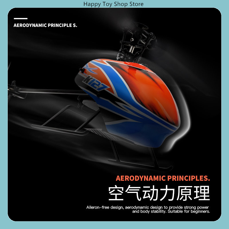Helikopter RC WLtoys XK K127 4 – Rc Helicopter Single Rotor recenzja i cena
